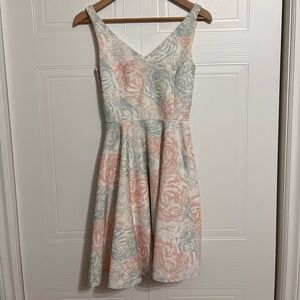 Elle x RW&Co limited edition scuba floral dress